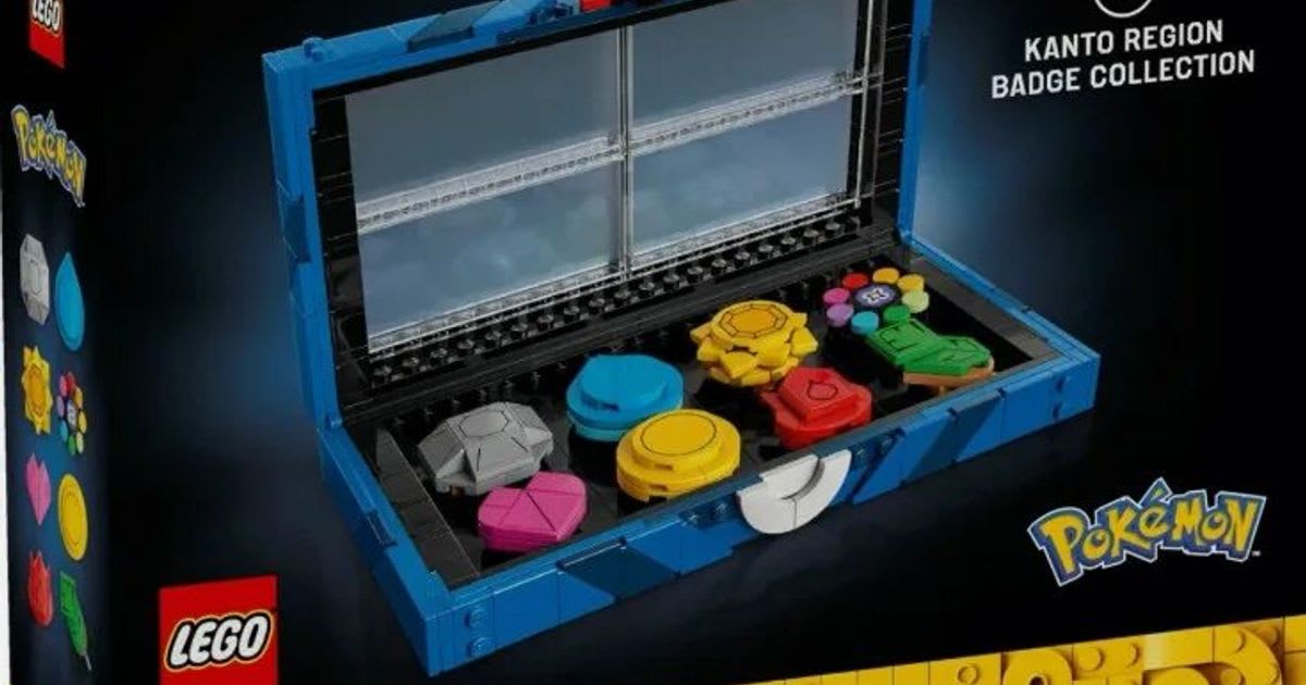 Официальные инструкции для Lego Pokémon Kanto Region Badge Collection: меньше драмы, больше кирпичей