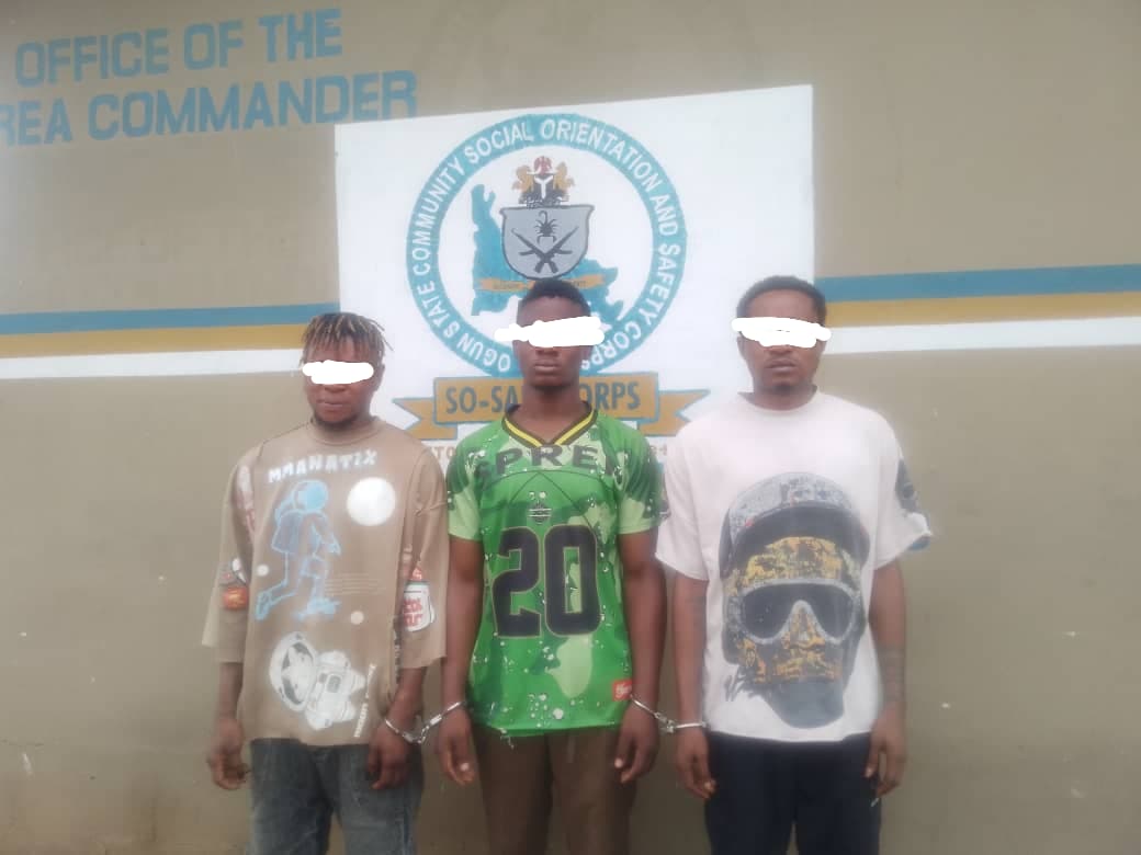 SO-SAFE CORPS FOILS KIDNAP OF SOFT DRINKS' DISTRIBUTOR, ARRESTS SUSPECTS IN OGUN STATE