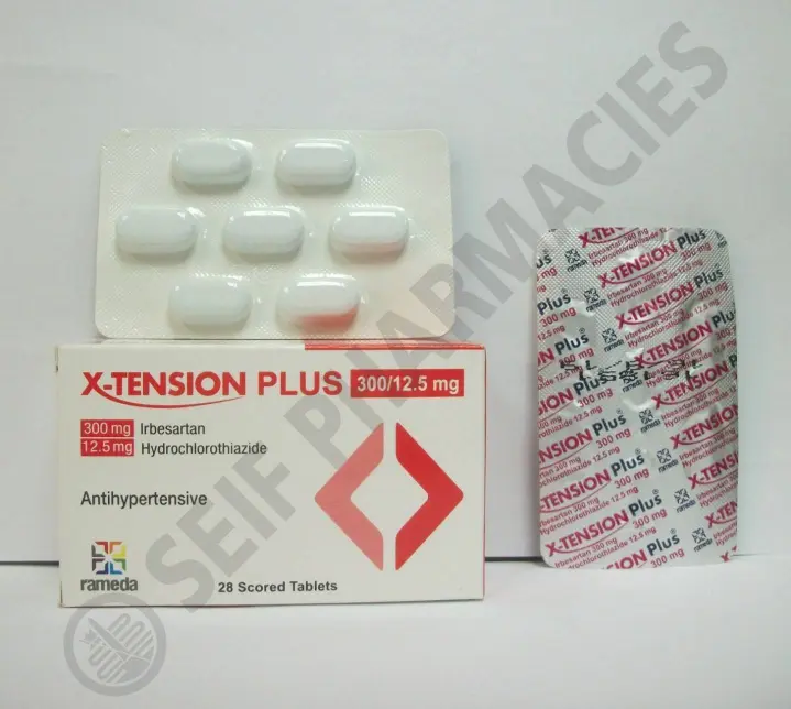 إكس-تنشن بلس 300/12.5 مجم 28 قرص