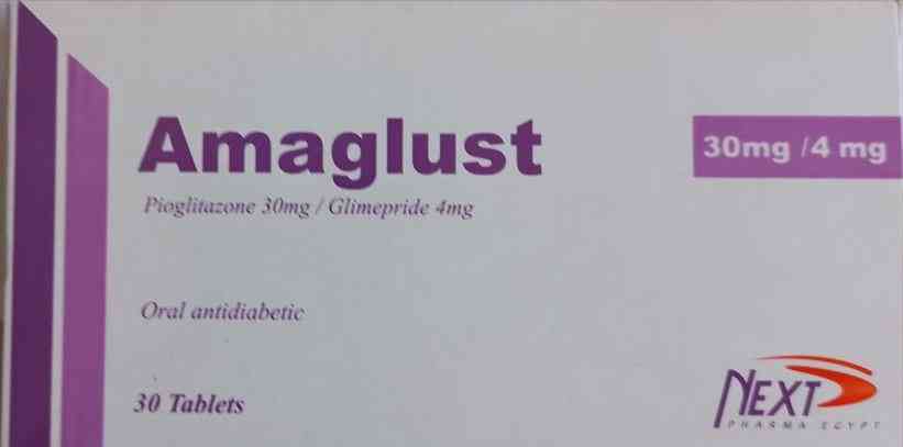 أماجلوست 4/30 مجم 30 قرص