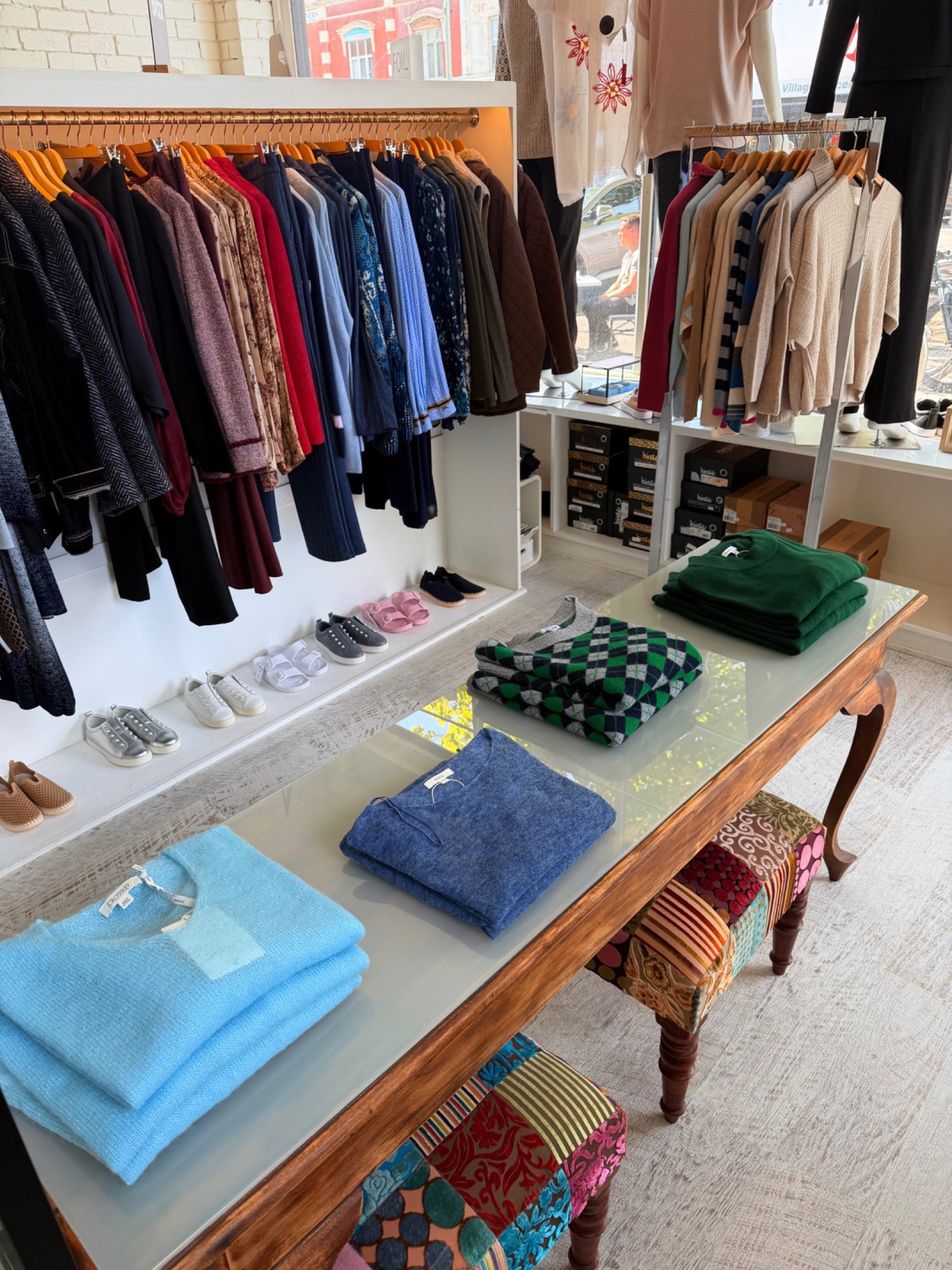 Curated edit of folded pieces at Empress Melbourne