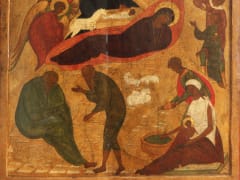 Икона «Рождество Христово» XVI в.