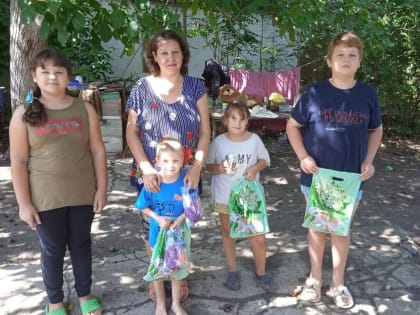 Благотворительная акция «Готовимся к школе» в Нижнегорском районе
