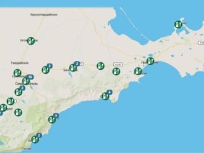 В Симферополе открыли крупный хаб скоростных электрозаправок