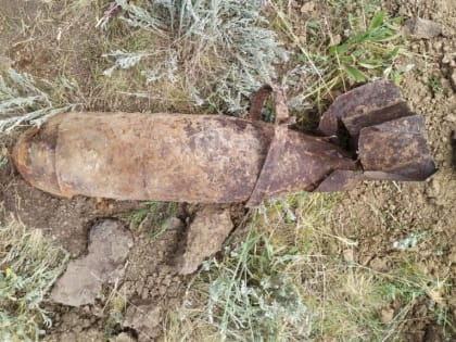 В Ленинском районе обезвредили зажигательную авиабомбу