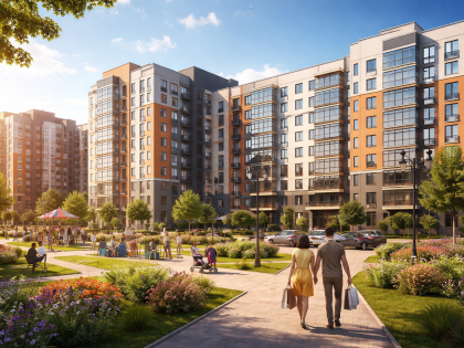 1 очередь, 1 этап ЖК «Прогресс» введены в эксплуатацию