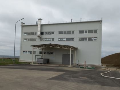 Работы по реконструкции КОС в пгт. Орджоникидзе завершены в полном объеме