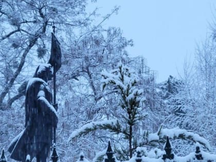 Снежный шторм надвигается на Крым