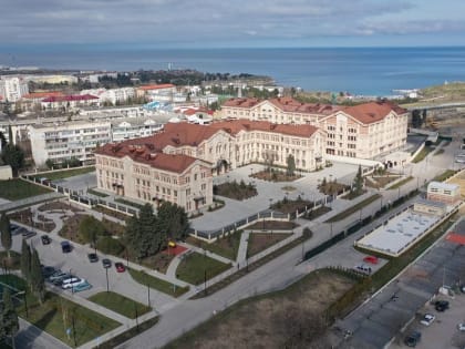 Военные строители показали первые объекты «Херсонеса Таврического» в Севастополе
