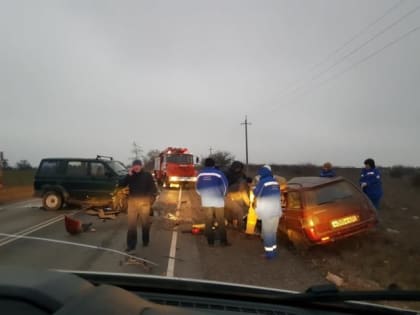 Сегодня утром в Бахчисарайском районе произошло ДТП с жертвами