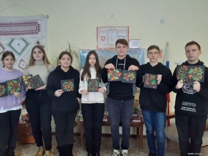 Час народного творчества «Искусство  хохломской росписи»