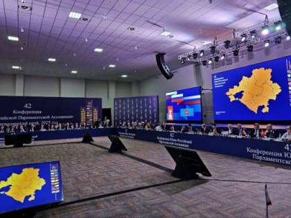Владимир Константинов принял участие в 42 Конференции Южно-Российской Парламентской Ассоциации