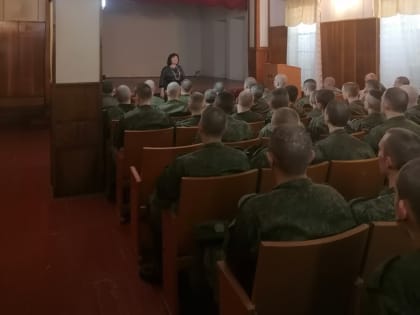 Профориентация в воинских частях города Феодосии