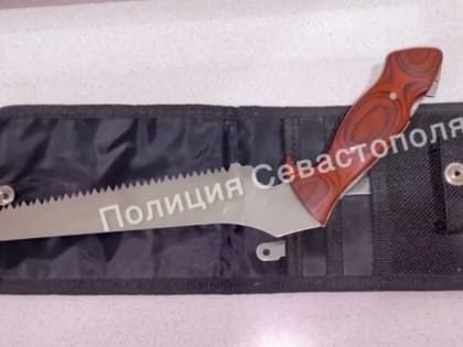 Севастополец решил ограбить цветочный магазин с пилой в штанах