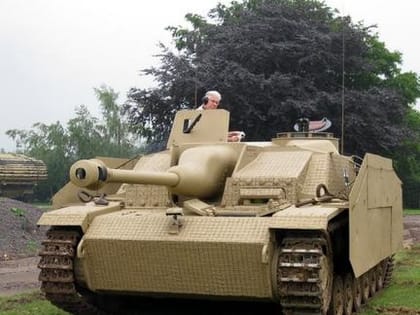 В Крыму подняли немецкую самоходную установку Stug III