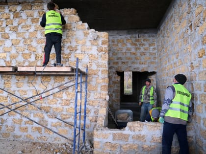 В Алупке стартовал капитальный ремонт здания для Центра поддержки «Переправа»