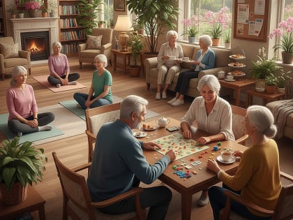 Социальная активность в пожилом возрасте: клубы и сообщества