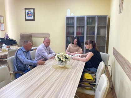 Надежда Аксёнова провела прием граждан