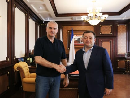 Сергей Аксёнов обсудил вопросы социально-экономического развития Крыма с председателем Промсвязьбанка