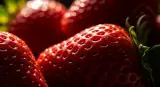 strawberries close-up detail