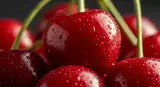 cherries close-up detail
