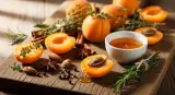 apricots with complementary ingredients