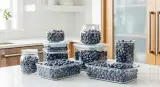 fresh blueberries properly stored