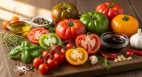tomatoes with complementary ingredients