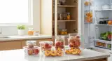 fresh peaches properly stored
