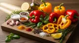 bell peppers with complementary ingredients