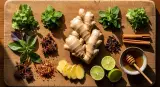 ginger with complementary ingredients