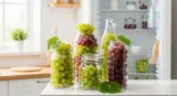 fresh grapes properly stored