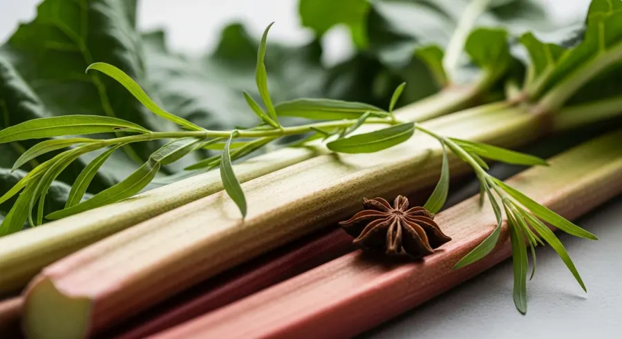 rhubarb — Tarragon and the anise connection