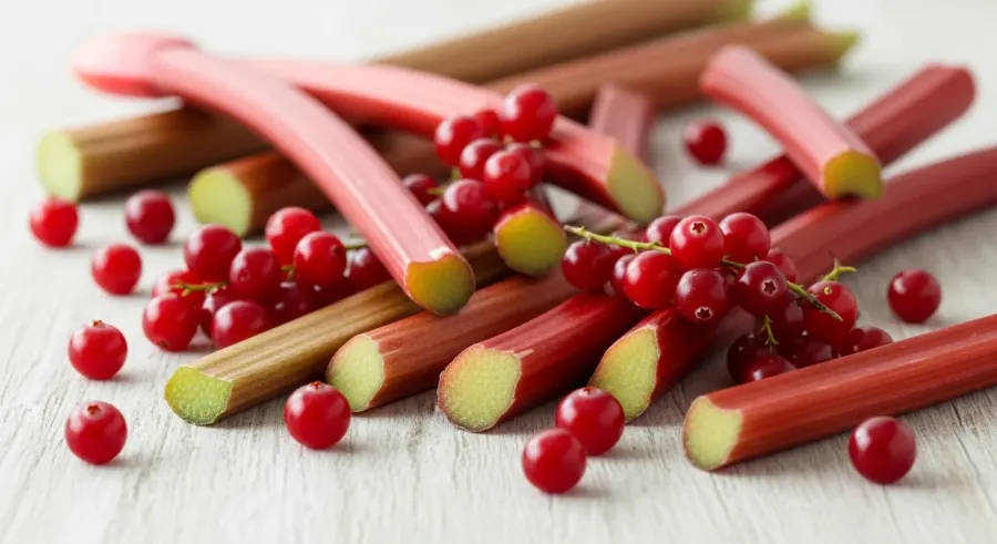 rhubarb — Why Cranberries Are the Best Match