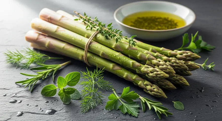 asparagus — Fresh Herbs Change the Profile Completely