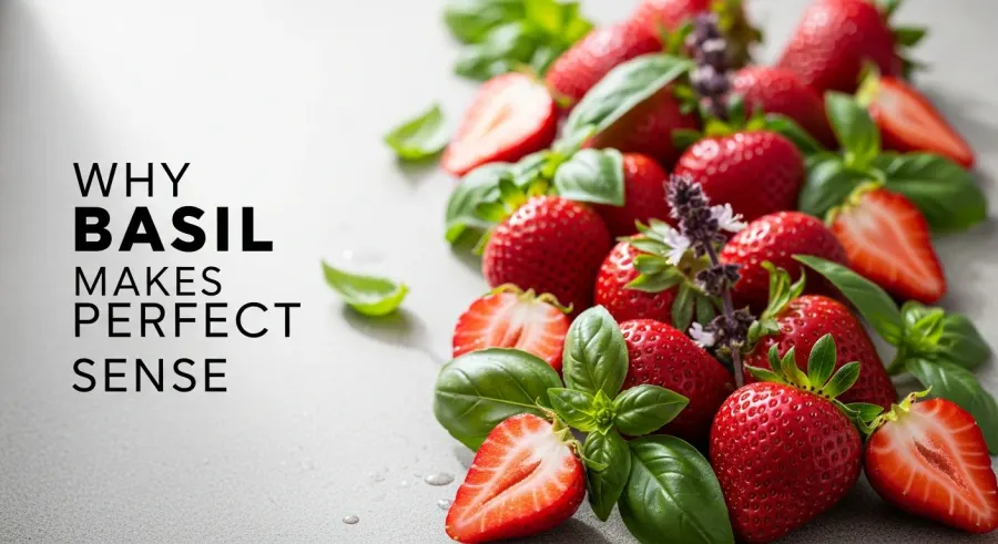 strawberries — Why Basil Makes Perfect Sense