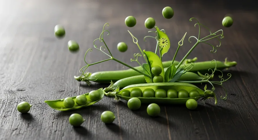 fresh peas — The Race Against the Starch Clock