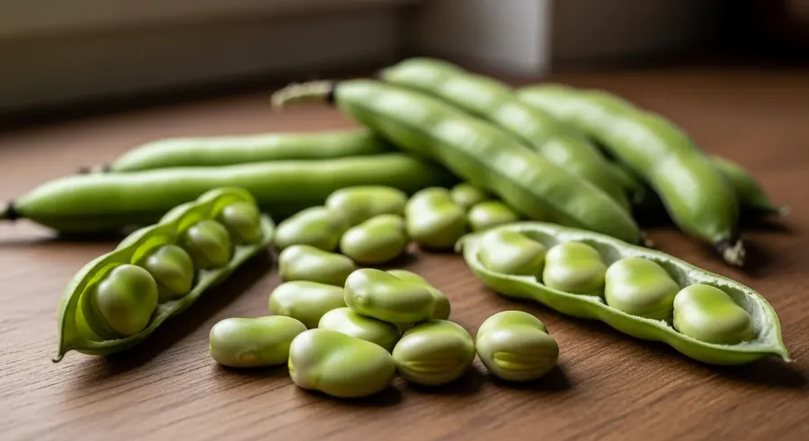 fresh fava beans — Keeping Them on the Counter