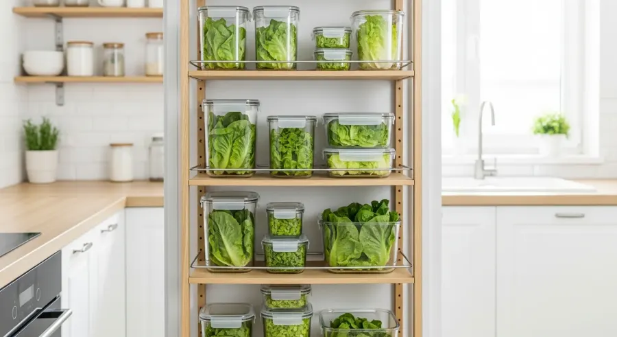 lettuce properly stored