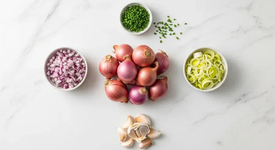 shallots and its substitutes
