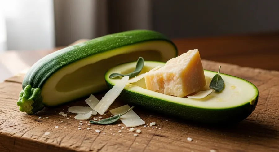 zucchini — Aged cheese fixes the umami problem