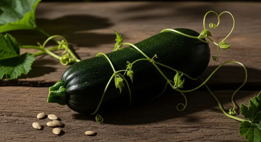 zucchini — The Plant Is Remembering Its Feral Past