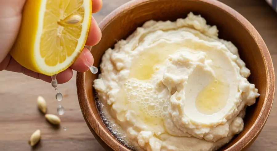 lemon juice — Using that old cream of tartar