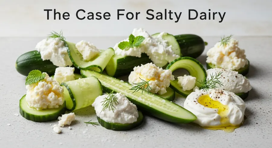 cucumber — The Case For Salty Dairy
