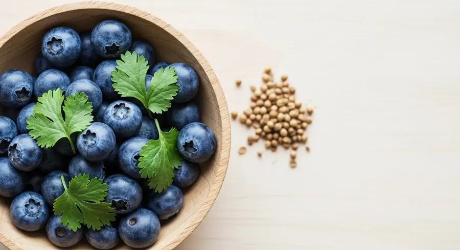 blueberries — A Quick Pinch of Coriander