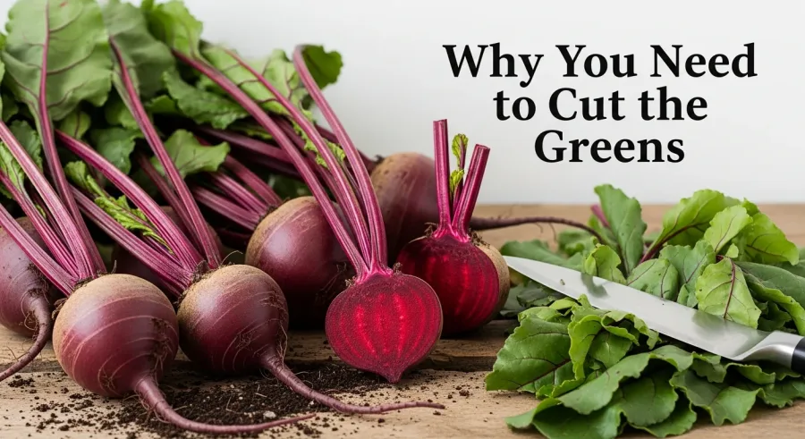 fresh beets — Why You Need to Cut the Greens