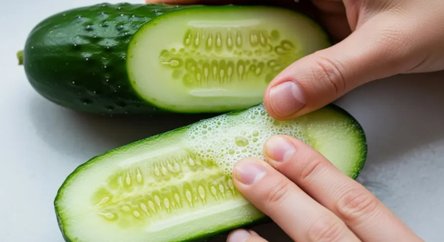 cucumber — The truth about the rubbing trick