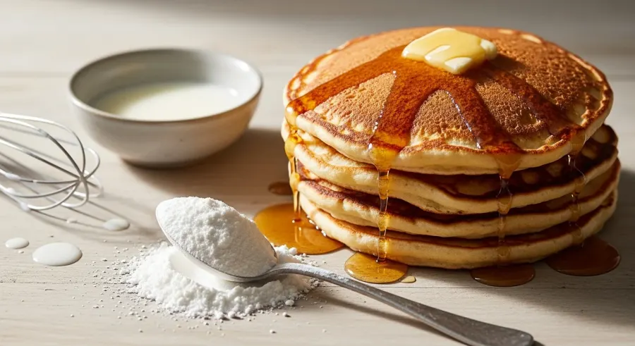 baking powder — The Buttermilk Pancake Trick