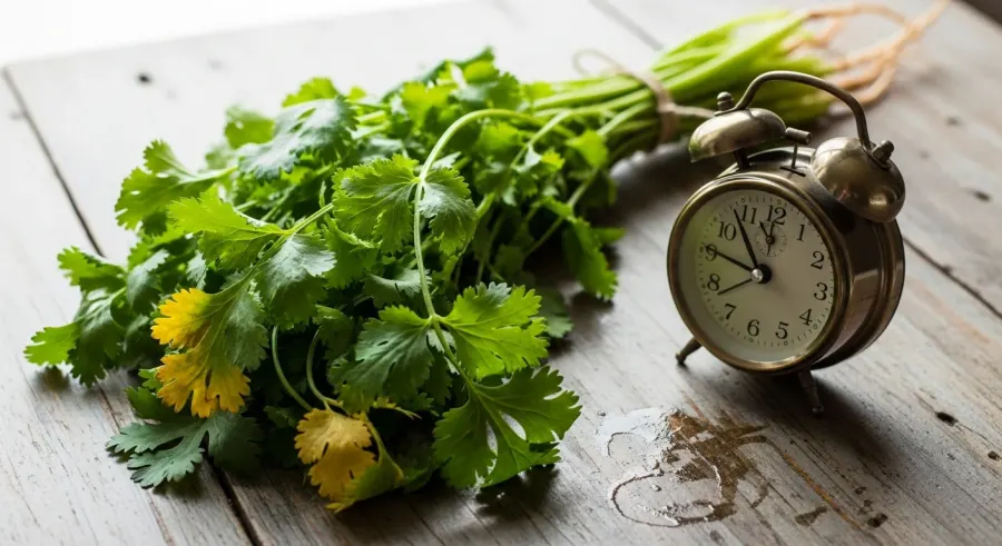 fresh-cilantro — The Countertop Is a Ticking Clock