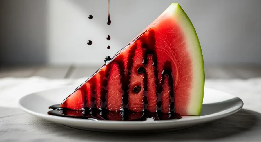 watermelon — The Balsamic Vinegar Trick